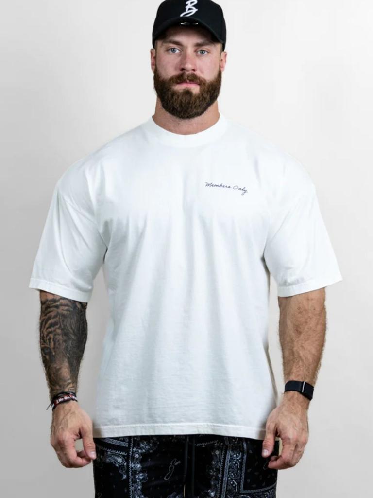 Summer Sports Print Men's Loose Tshirts High Street Round Neck T-shirt Fitness Short Sleeves Tops