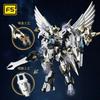A0019 Mechanical Pegasus Building Blocks 2-in-1 Transformation Mech Robot Warrior Armor Model Toy Room Decor Xmas Gift