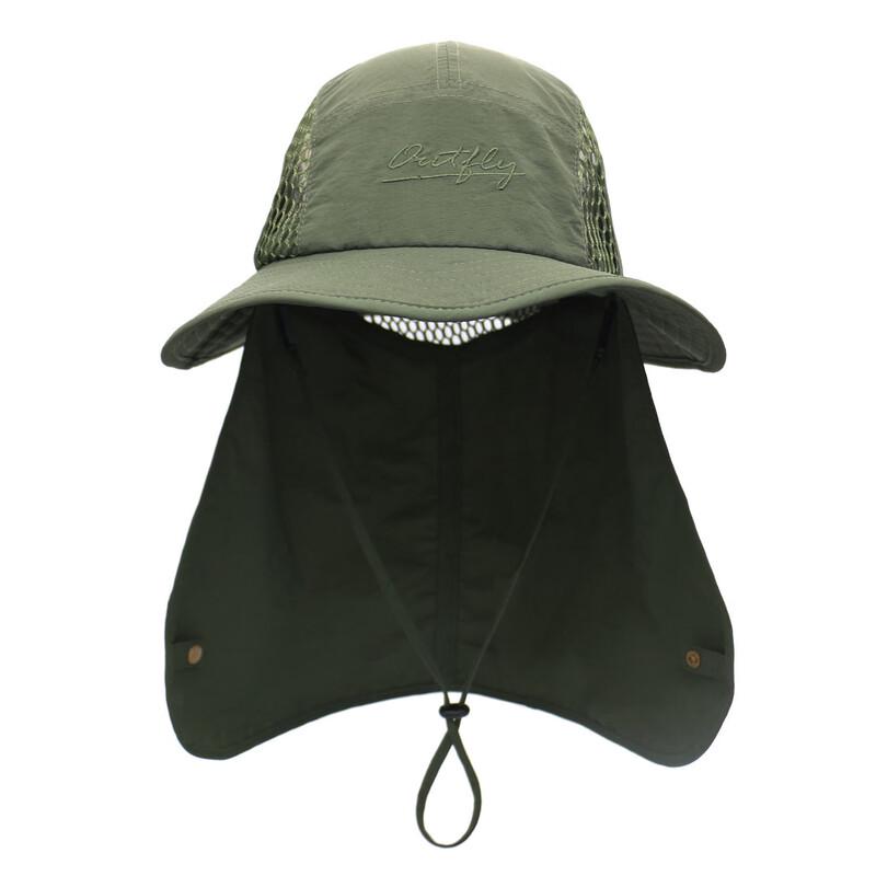 

Three Dolphins HA Outdoor Sun Protection Fisherman Hat Adjustable