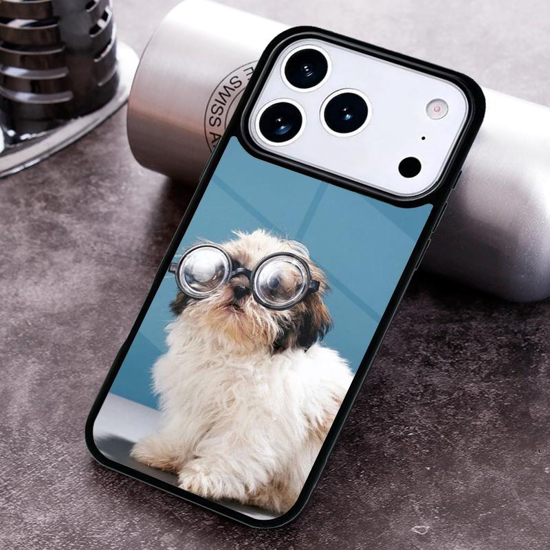 

Cartoon Shih Tzu Dog print Phone Case For iPhone 17 16 15 14 13 12 11 Pro Max Plus 17Air Soft Silicone Cover iPhone 12