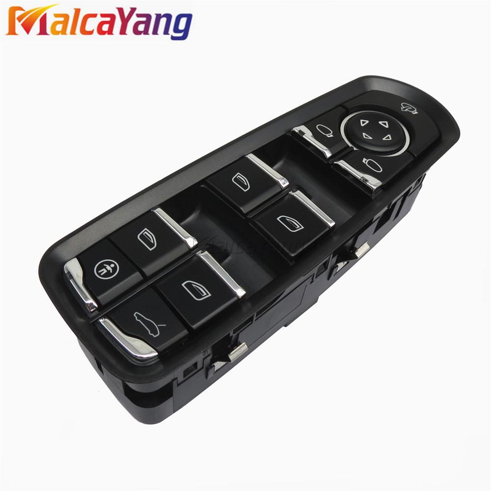 7PP959858MDML Power Window Switch for Porsche Panamera Cayenne Macan Car Electric Power Closing Window Panel Switch