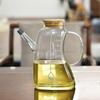 Leak-Proof Glass Oil Pot with Scale - Large Capacity Kitchen Bottle for Oil, Soy Sauce, and Vinegar