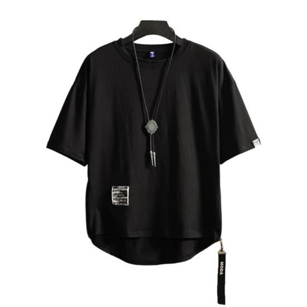 Men Summer T-shirt Pullover Daily Wear Hip Hop Plus Size Men Summer Top Male Clothes