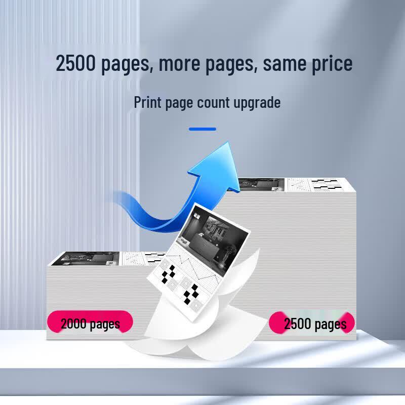 G&G Compatible HP 2612A Black Toner Cartridge, 2500 Pages, with Chip