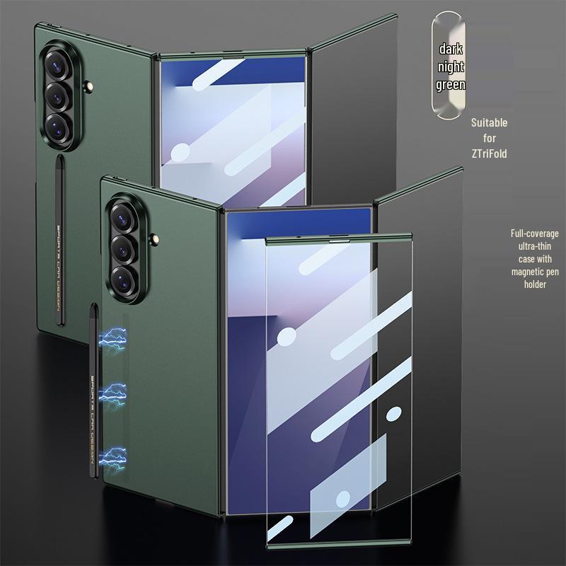 Samsung Galaxy Z Trifold Ultra-thin Case with Pen Holder & Screen Protector