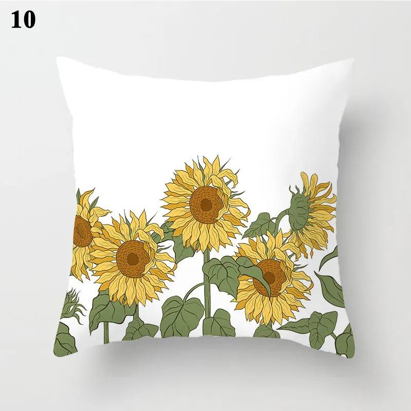 Dandelion Print Pattern Pillowcase Car Ornaments Living Room Office Home Pillowcase