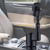 W89C 360 Degree Rotating Car Cup Holder with Phone Stand 45cm for Secure Placement