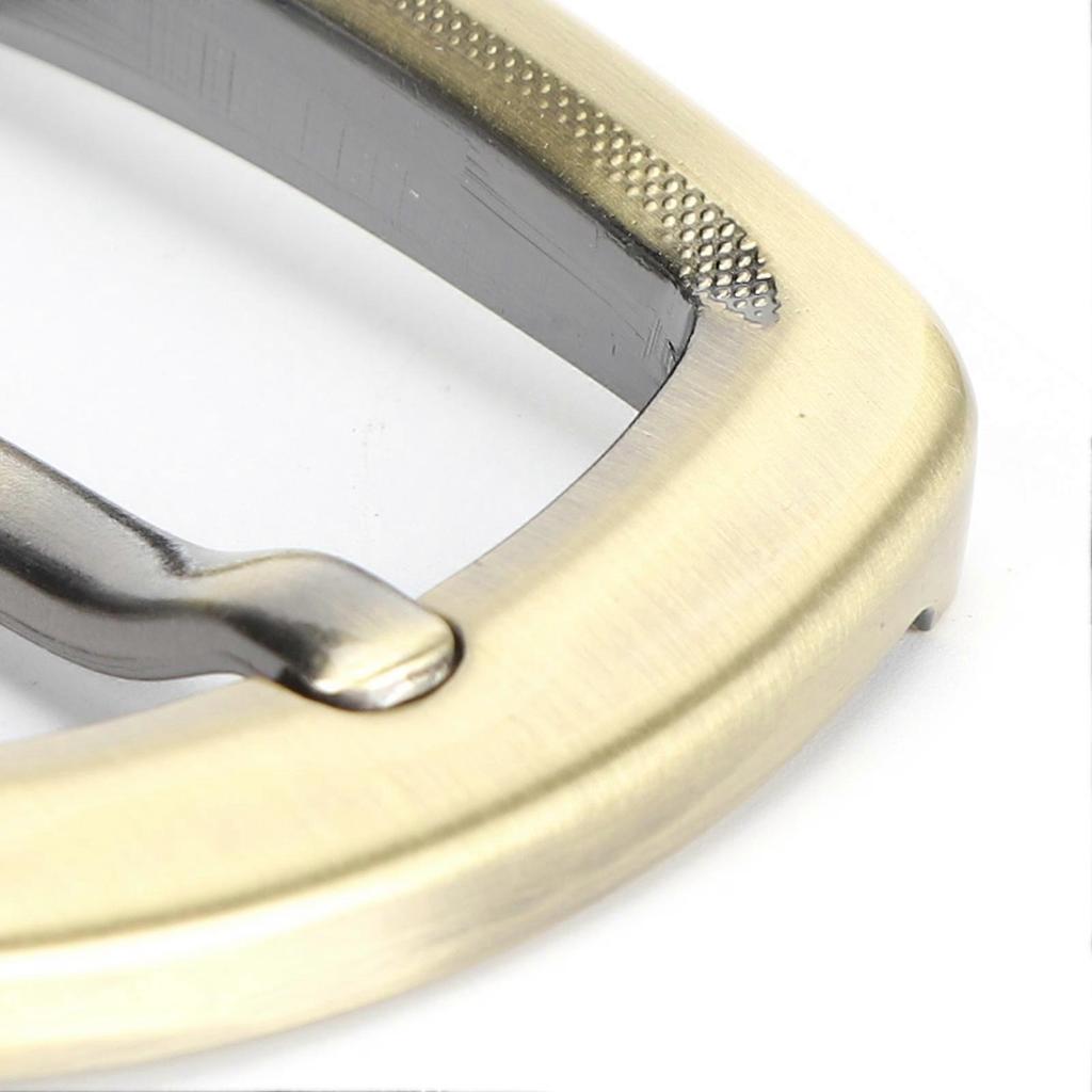 Belt Buckle Brass Retro Removable Single Prong Waistband Fastening Adjuster AccessoriesType B