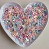 Bulk 500g Pastel Color Cloud Unicorn Soft Clay Slices Sprinkles With PVC Candy Sequins Mixed for Slime Fillers Nail Art Supplier
