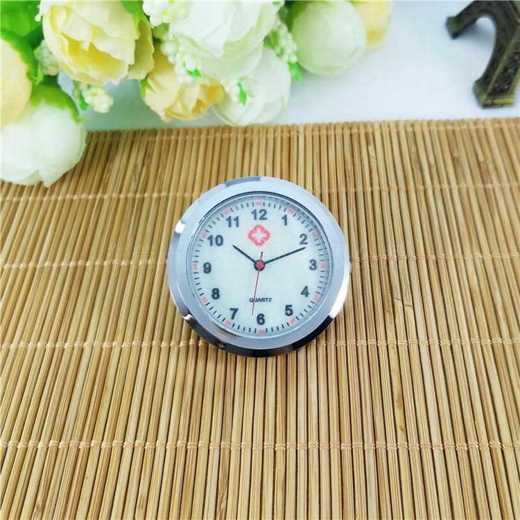 Supply Craft Watch Head, Bell Bile Crystal Handicraft, Clock Head, Luminous Watch Core, Inlaid Diameter 33Mm