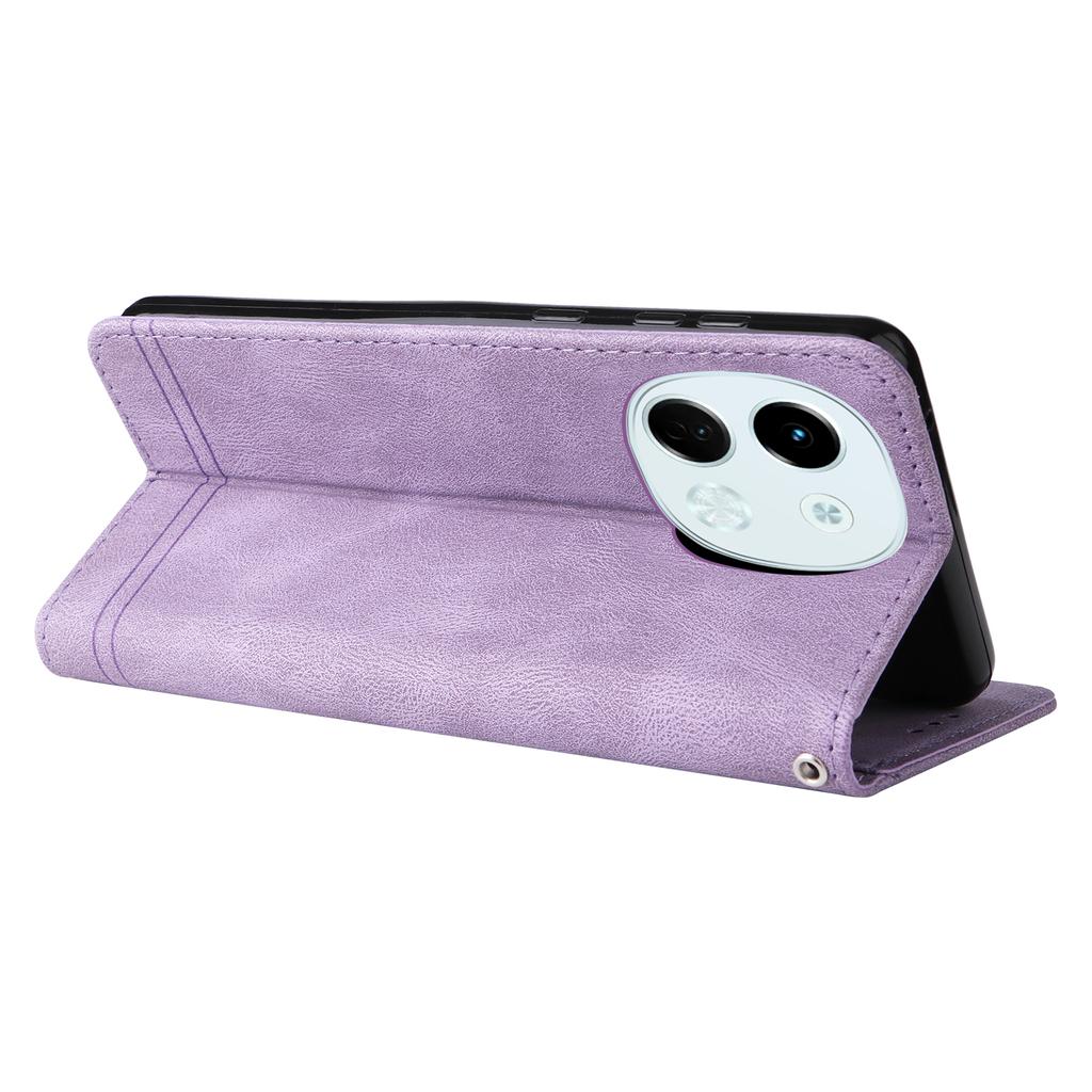 For TECNO Spark 30 5G/Pova 6 Neo 5G Leather Wallet Cases Skin Touch Phone Cover Stand with Strap