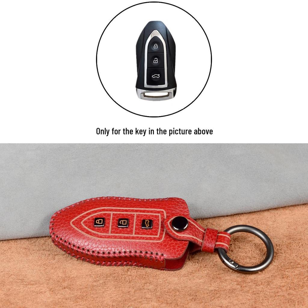 Zotye T600/Damai X5/X7, T700, T300/SR9, SR7, Z700, Z500 Genuine Leather Car Key Cover