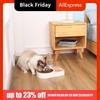 Food Bowls Stainless Steel Cat Bowl Waterproof Non-Slip Water Feeder Anti-Flip Slow Feeder Dog Food