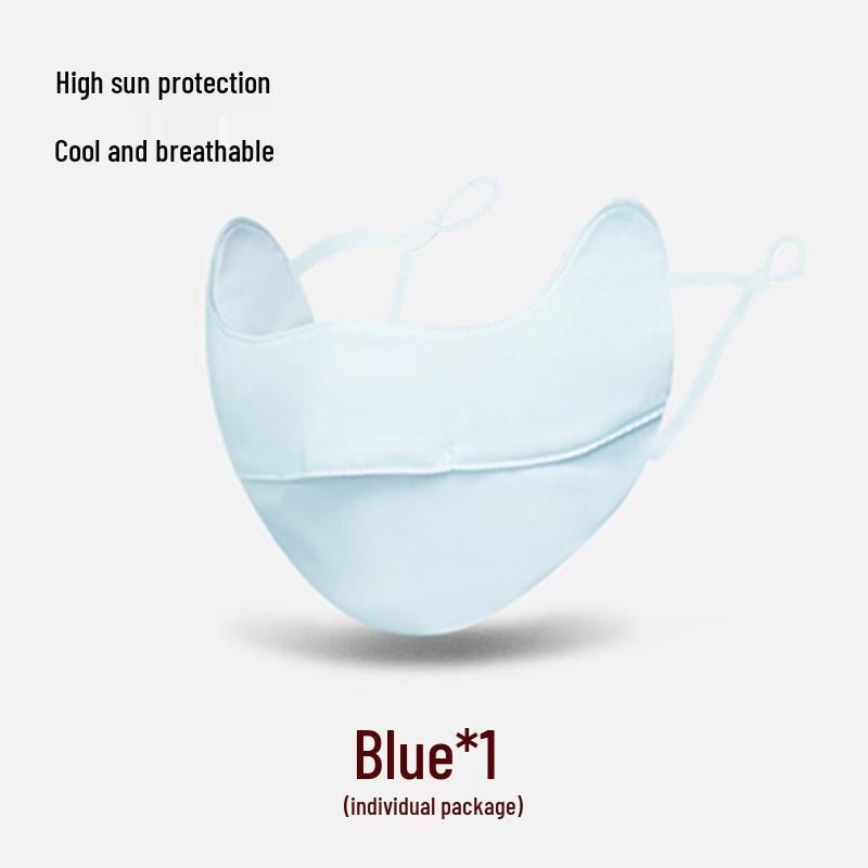 Autumn/Winter Thick Full Face Mask with Eye Corner Protection, UV Block, Breathable & Seamless Design