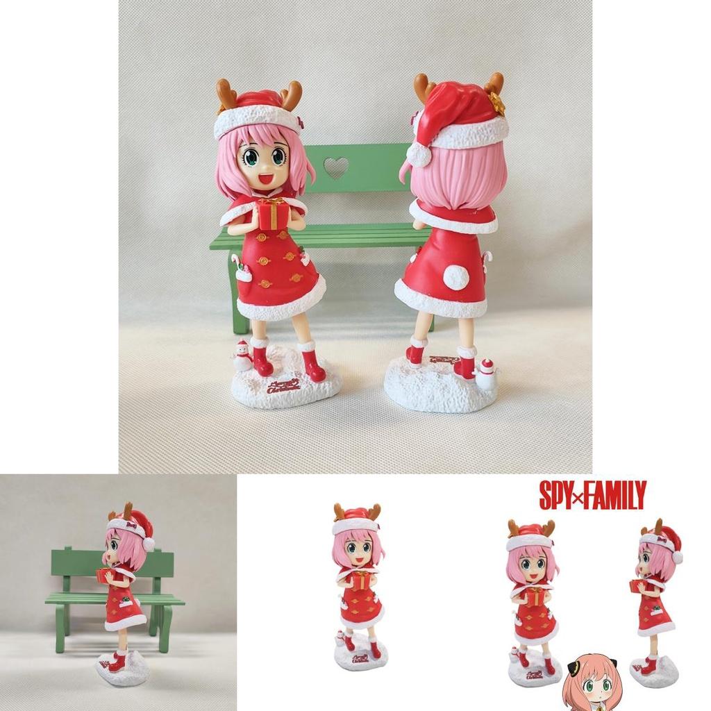 Spy×family Anya Forger Figure Model Anime Doll Kids Gift Xmas Dress Up