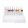 Pack of 10 Small Size Drill Bits Set Designs for Electronics Repair Model Crafting and Precise Work in Tight Spaces