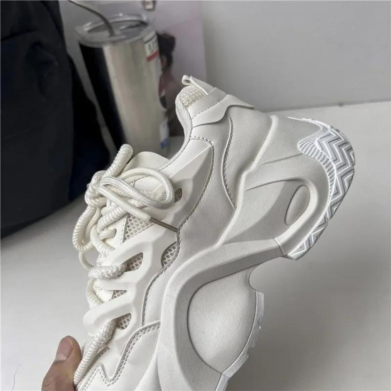 Woman Sneakers Fashion Casual Shoes  Summer Mesh Female Shoes Comfortable Breathable Heightening Sneakers for Women