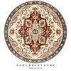 Persian Ethnic Style Round Living Room Carpet Water Absorption NonSlip Cold Blanket DirtResistant And Easy To Take Care Of Carpet Crystal Velvet