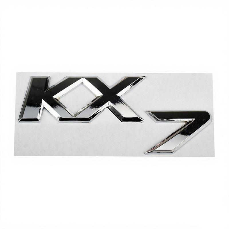 3D Car Metal Creative Stickers Waterproof Dirt-proof Sticker For Kia K2/K3/K5/KX3 Sportage Cerato Optima Soul Rio Carens Smart