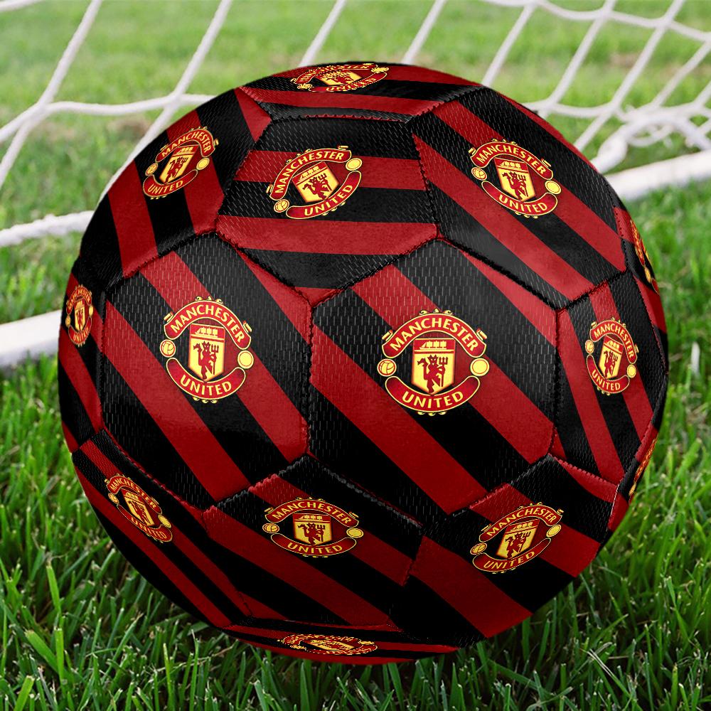 Man-chester Football Size 5 Soccer Balls, Anti-Slip, Protective Football, Outdoor Sport, a Unique Gift Suitable for Him/her, Birthdays