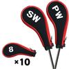 Cover With Number Design Golf Iron Headcover Golf Headcovers Golf Head Cover Golf Club Cover