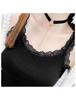 Uroi Lace Camisole Sleeveless Tank Plus Sizes Women's 3-Piece Set, Top, U-Neck,