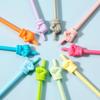 10pcs Simple Macaron/Transparent Teaching Stick Finger Design Handheld Teaching Pointer Whiteboard Pointer Students