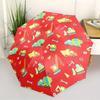Automatic Open/Close Umbrella with Construction Theme - Heavy-Duty Construction Vehicles (Trucks, Excavators) - Compact Foldin