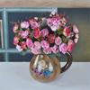 21Heads Artificial Rose Flower Silk Flower Wedding Party Bouquet Home Decor