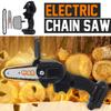 24V Electric Mini Chain Saws Pruning ChainSaw Cordless Garden Tree Logging Trimming Saw For Wood Cutting for Battery