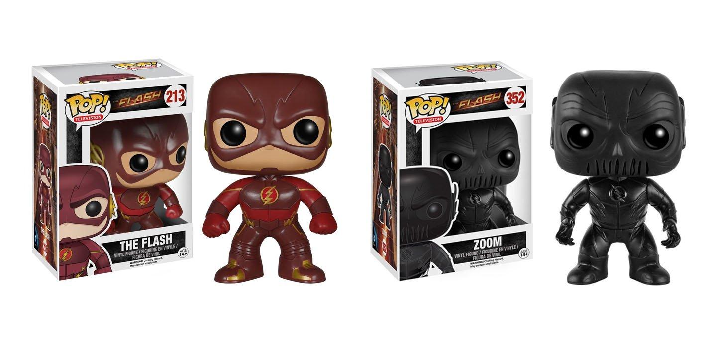 

Funko POP Television Флэш и Зум Игрушки Фигурки 2 шт. НАБОР от DC Comics Флэш -