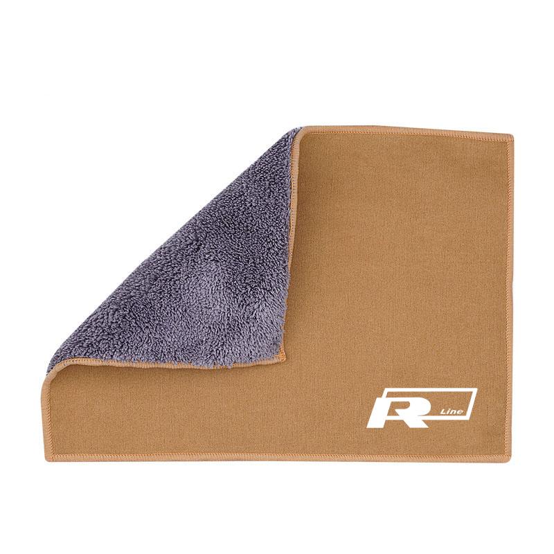 For Volkswagen NKSMicrofiber Towel Car Cleaning Care Accessories For Volkswagen VW Polo Golf T5 Caddy T4 Touran Golf GTI Passat Scirocco GTD GTE