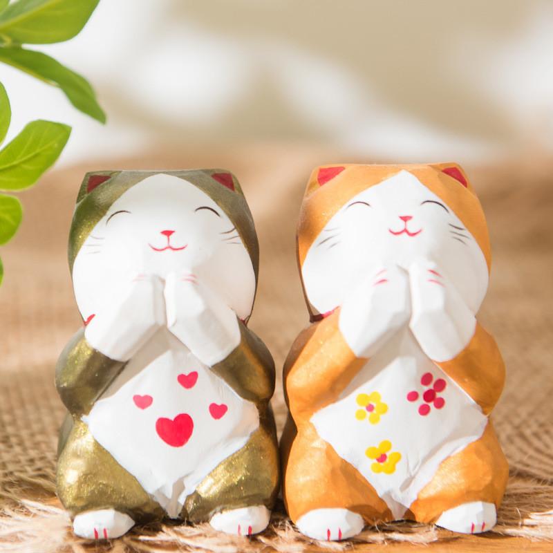 Style Wooden Frog Lucky Charm Ornament For Home Office And Celebrations