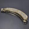 Shining Rhinestone Women Girls Hairpins Banana Barrettes Clip Korean Style for Elegant Female  Hair Clip Hair Accessories