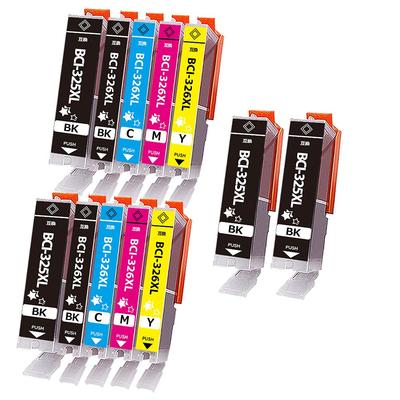 Canon Ink Cartridges 4 Compatible Ink Cartridges Cartridges Independently with Level PIXUS PIXUS PIXUS PIXUS PIXUS PIXUS PIXUS 325/326 BCI-326XL