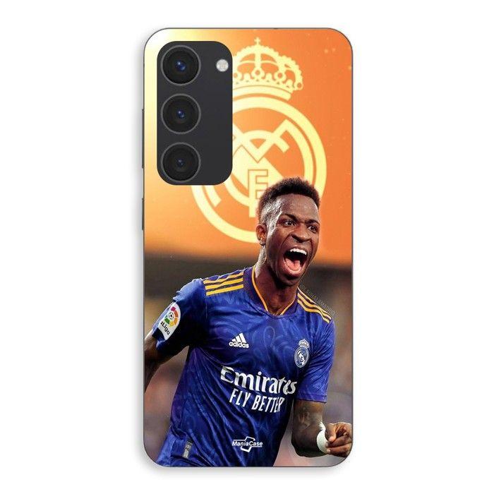 Phone Case - MANIACASE - Samsung Galaxy S23 - Silicone - Soft - Real Madrid