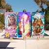 Prosop Singer Z-Zara Larsson Midnight Sun Sportiv Uscare Rapidă Echipament de Călătorie Camping Rezistent la Nisip Moale Ușor Prosop Mare de Plajă