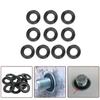 50/100pcs Drain Gasket Sealing Ring For Ford 12616850 3536966 1005593 12/14mm Oil Drain Sealing Ring Repair Accessories