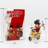 13cm Z Anime Figure Son Goku Master Roshi Locomotives PVC Action Kame Sennin Motorcycle Toys for Children gitfs