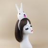 Bunnies Costumes Ears Tail Bowtie Gloves Tutu Animal Fancy Costumes Kit Accessories Kids Halloween Cosplay Party Props