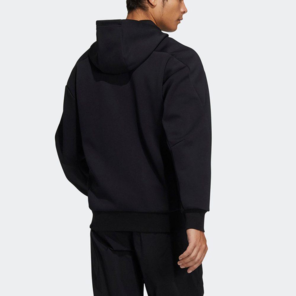 Adidas Jackets Men's Black Hooded Moderate Other H39237