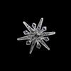 Korean Metal Star Brooch Pin Crystal Lapel Pin Men's Suit Shirt Corsage Badge Dress Collar Luxury Jewelry for Women Accessories