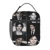 The Vampire Diaries Damon Salvatore TV Serie Lunchtas Werk Lunchbox Voor Meisjes Designer Thermische Tote Handtassen Koeltas