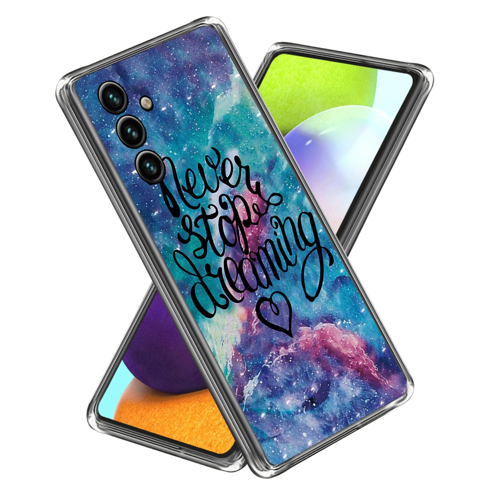 

Для Samsung Galaxy A05s 4G IMD Чохол для телефону з принтом Гнучкий Тонкий Чохол з ТПУ Never Stop Dreaming