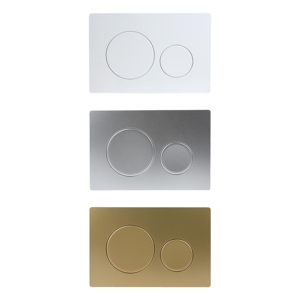 Stille Dobbelspyling Skjult Toalett Sisternepanel Moderne ABS Design Bad Spylepanel Enkel Installasjon for Sigma