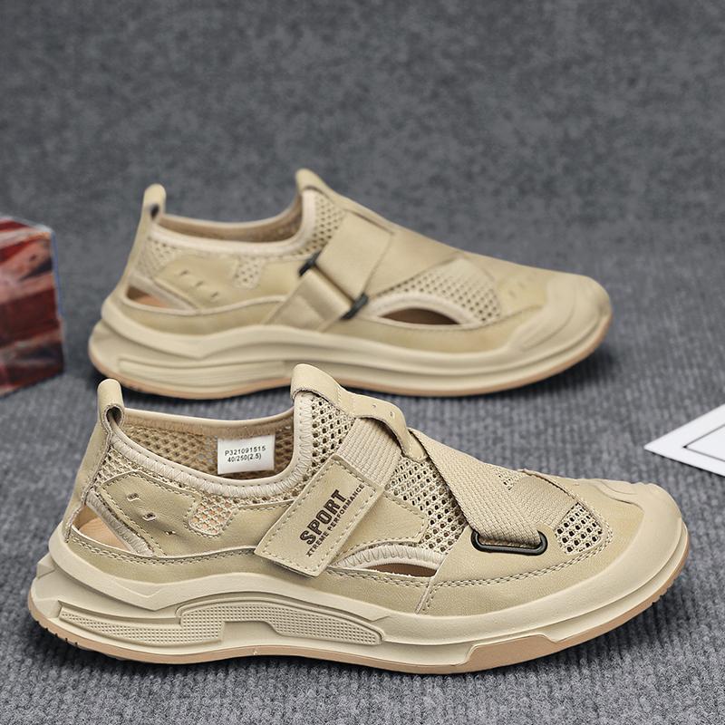 Men Sandals Gladiator Sandals Outdoor Summer Roman Sandals Sport Beach Shoes Plus Size Close Toe