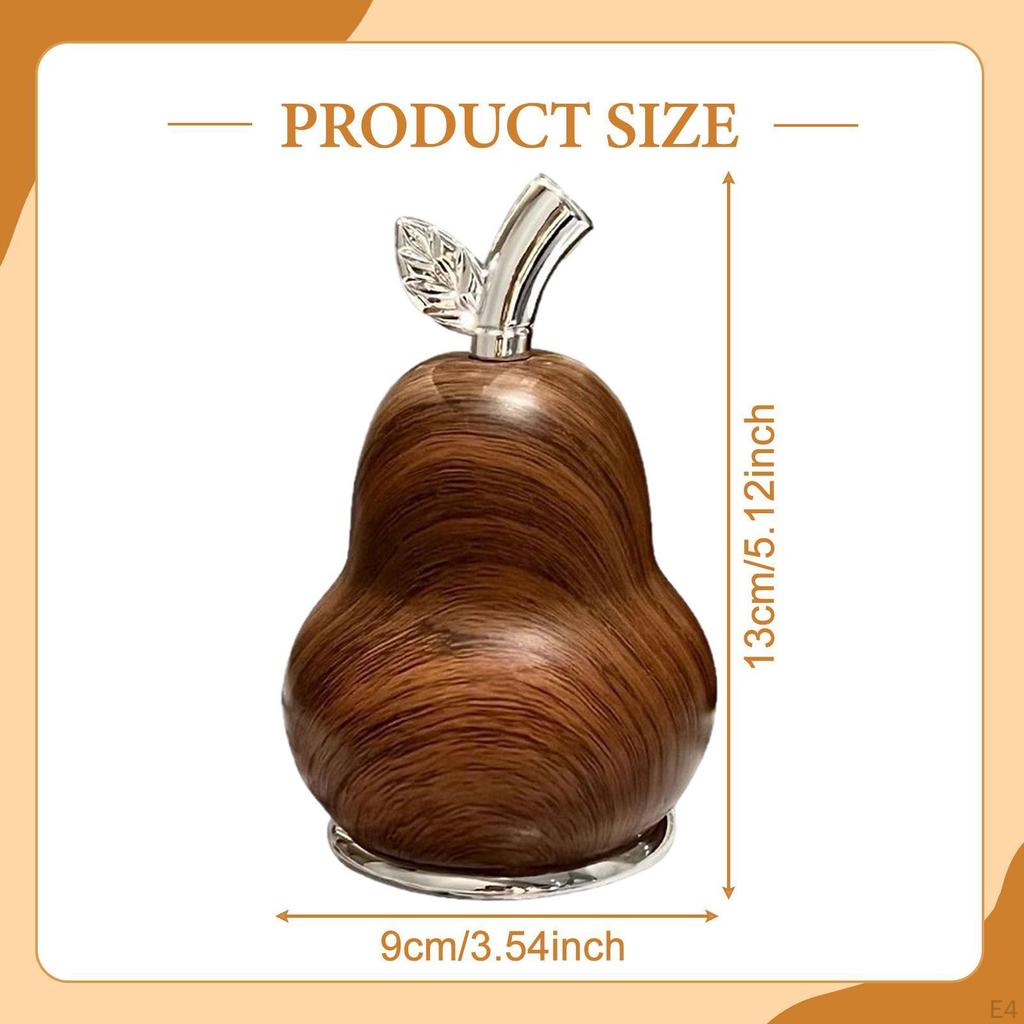Storage Accessory Recycle Pp Finish Pear Wood Pattern Suitable for Home Restaurant Office Decoration