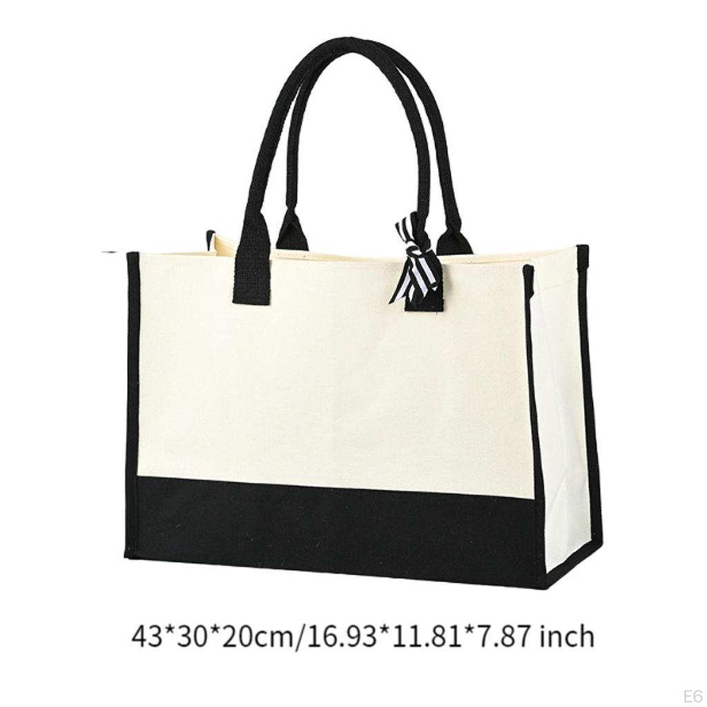 Canvas Tote Bag for Essentials