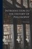 Kniha Introduction To the History of Philosophy