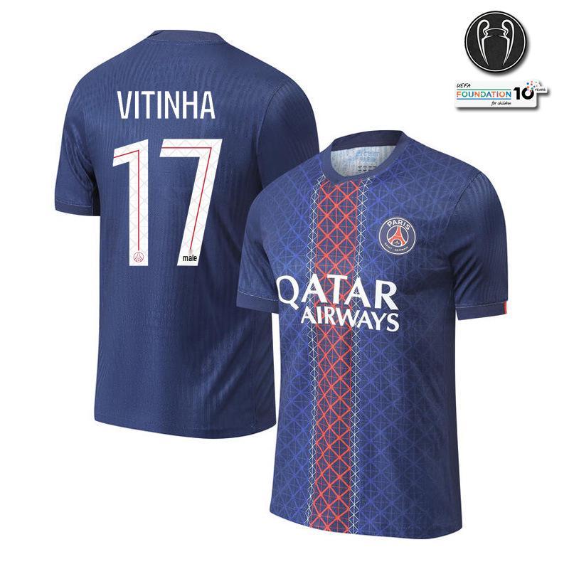 

Домашня футболка PSG 25/26 Player Edition - Paris Saint-Germain Ліга Чемпіонів Дембеле Принт M